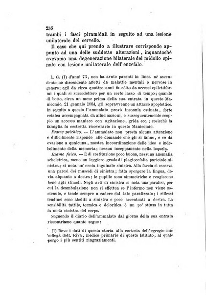 Archivio italiano per le malattie nervose e più particolarmente per le alienazioni mentali organo della Società freniatrica italiana <1874-1891>