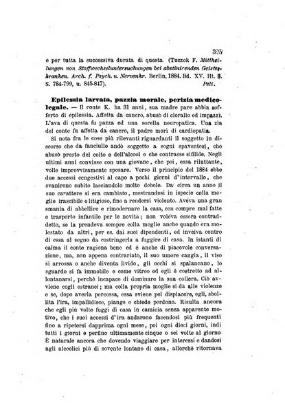 Archivio italiano per le malattie nervose e più particolarmente per le alienazioni mentali organo della Società freniatrica italiana <1874-1891>