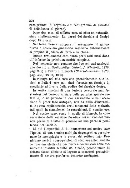 Archivio italiano per le malattie nervose e più particolarmente per le alienazioni mentali organo della Società freniatrica italiana <1874-1891>