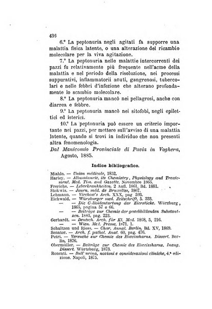 Archivio italiano per le malattie nervose e più particolarmente per le alienazioni mentali organo della Società freniatrica italiana <1874-1891>