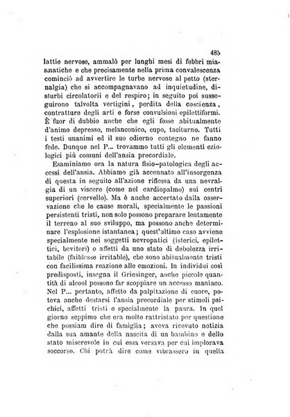 Archivio italiano per le malattie nervose e più particolarmente per le alienazioni mentali organo della Società freniatrica italiana <1874-1891>