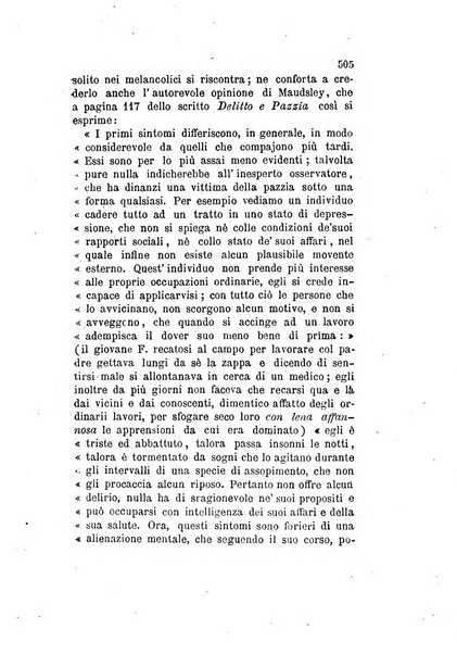 Archivio italiano per le malattie nervose e più particolarmente per le alienazioni mentali organo della Società freniatrica italiana <1874-1891>