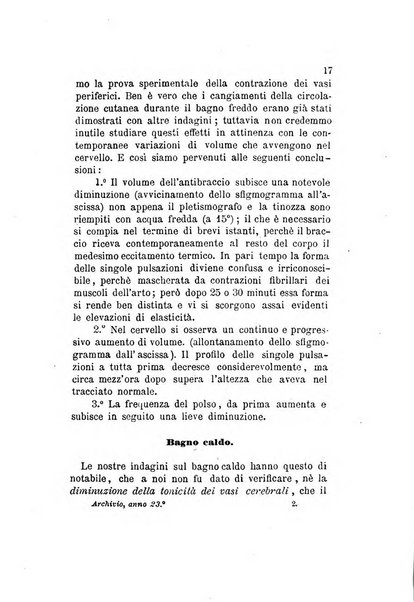 Archivio italiano per le malattie nervose e più particolarmente per le alienazioni mentali organo della Società freniatrica italiana <1874-1891>