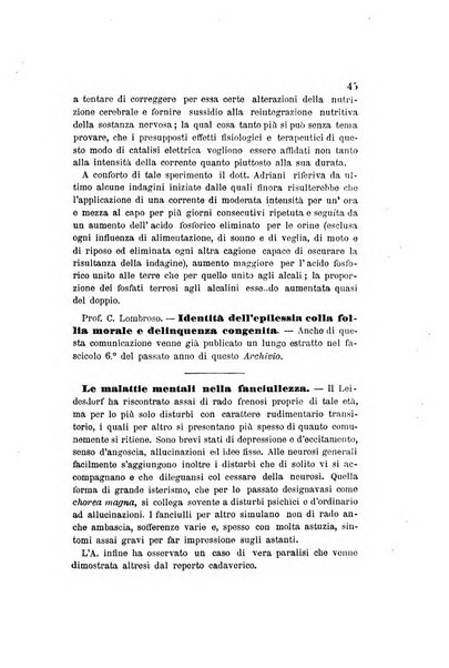 Archivio italiano per le malattie nervose e più particolarmente per le alienazioni mentali organo della Società freniatrica italiana <1874-1891>