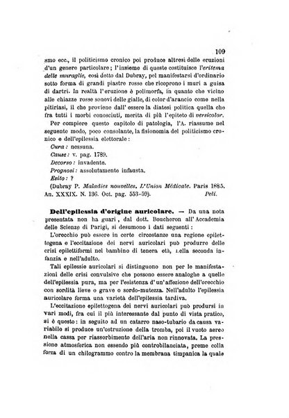 Archivio italiano per le malattie nervose e più particolarmente per le alienazioni mentali organo della Società freniatrica italiana <1874-1891>