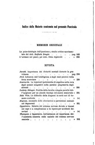 Archivio italiano per le malattie nervose e più particolarmente per le alienazioni mentali organo della Società freniatrica italiana <1874-1891>