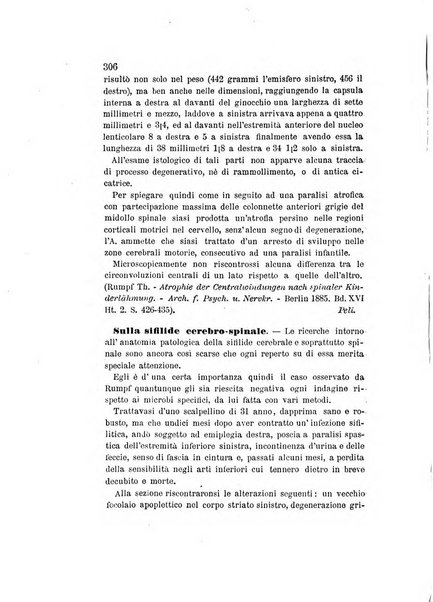 Archivio italiano per le malattie nervose e più particolarmente per le alienazioni mentali organo della Società freniatrica italiana <1874-1891>