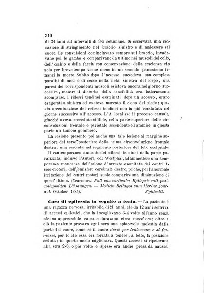 Archivio italiano per le malattie nervose e più particolarmente per le alienazioni mentali organo della Società freniatrica italiana <1874-1891>