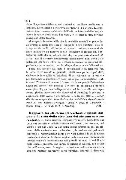 Archivio italiano per le malattie nervose e più particolarmente per le alienazioni mentali organo della Società freniatrica italiana <1874-1891>