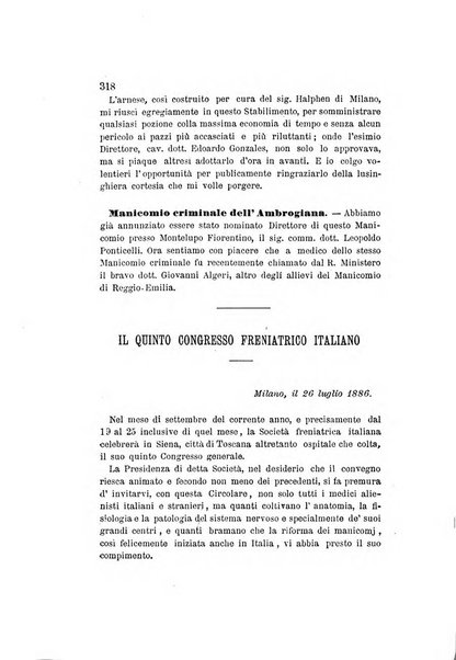 Archivio italiano per le malattie nervose e più particolarmente per le alienazioni mentali organo della Società freniatrica italiana <1874-1891>