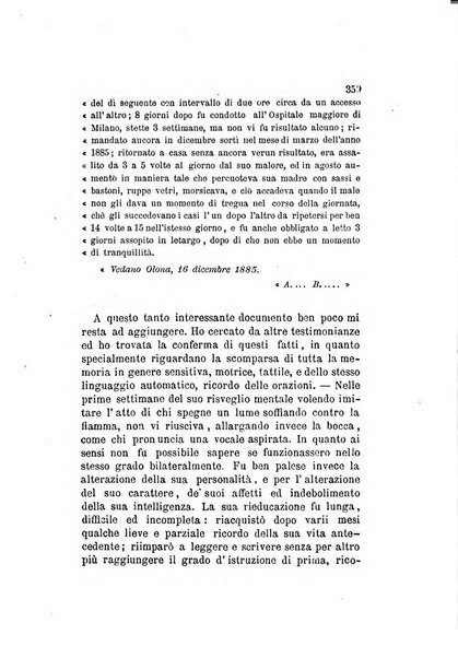 Archivio italiano per le malattie nervose e più particolarmente per le alienazioni mentali organo della Società freniatrica italiana <1874-1891>