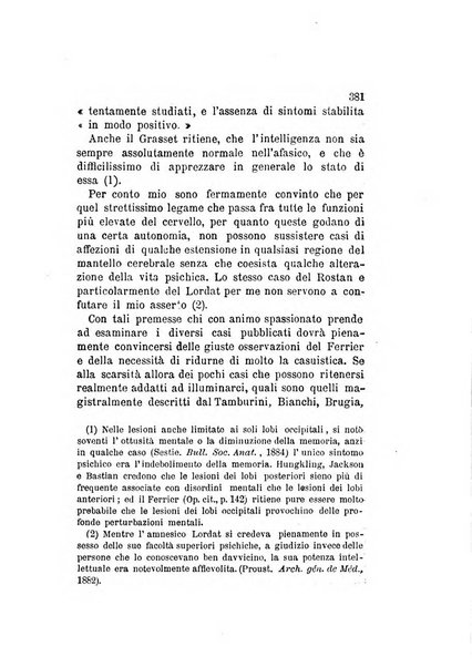 Archivio italiano per le malattie nervose e più particolarmente per le alienazioni mentali organo della Società freniatrica italiana <1874-1891>