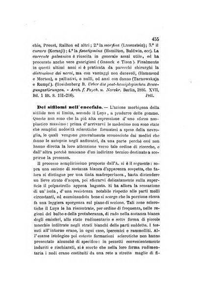 Archivio italiano per le malattie nervose e più particolarmente per le alienazioni mentali organo della Società freniatrica italiana <1874-1891>