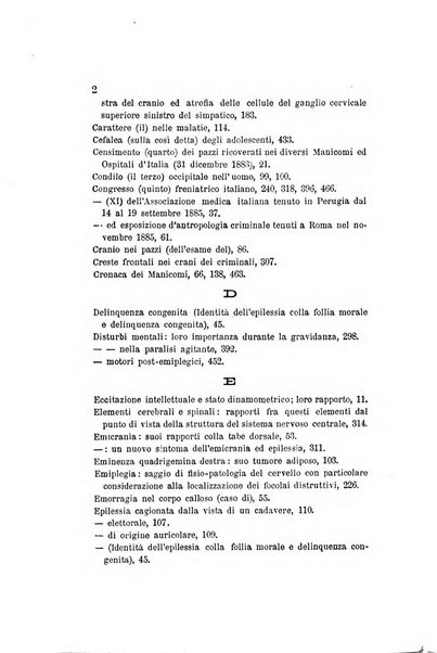 Archivio italiano per le malattie nervose e più particolarmente per le alienazioni mentali organo della Società freniatrica italiana <1874-1891>