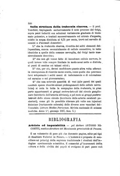 Archivio italiano per le malattie nervose e più particolarmente per le alienazioni mentali organo della Società freniatrica italiana <1874-1891>