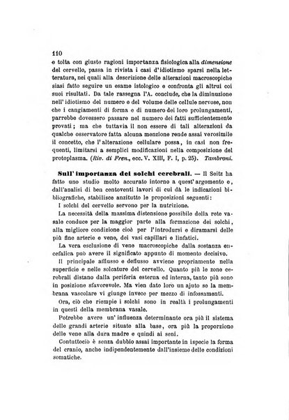 Archivio italiano per le malattie nervose e più particolarmente per le alienazioni mentali organo della Società freniatrica italiana <1874-1891>