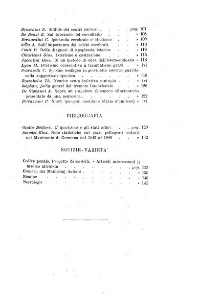 Archivio italiano per le malattie nervose e più particolarmente per le alienazioni mentali organo della Società freniatrica italiana <1874-1891>