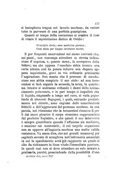 Archivio italiano per le malattie nervose e più particolarmente per le alienazioni mentali organo della Società freniatrica italiana <1874-1891>