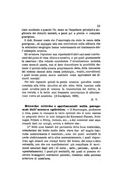 Archivio italiano per le malattie nervose e più particolarmente per le alienazioni mentali organo della Società freniatrica italiana <1874-1891>