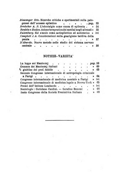 Archivio italiano per le malattie nervose e più particolarmente per le alienazioni mentali organo della Società freniatrica italiana <1874-1891>