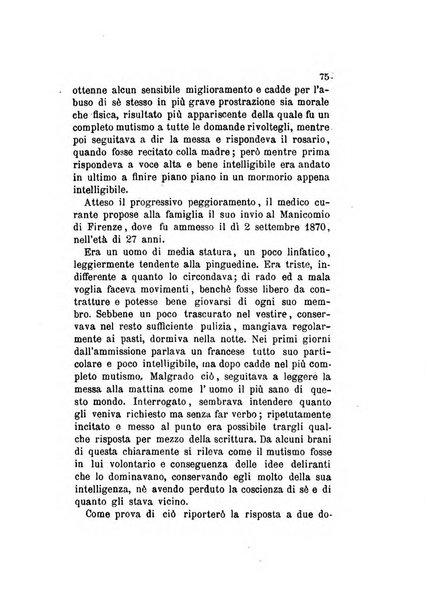 Archivio italiano per le malattie nervose e più particolarmente per le alienazioni mentali organo della Società freniatrica italiana <1874-1891>