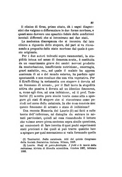 Archivio italiano per le malattie nervose e più particolarmente per le alienazioni mentali organo della Società freniatrica italiana <1874-1891>