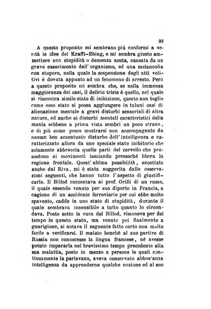 Archivio italiano per le malattie nervose e più particolarmente per le alienazioni mentali organo della Società freniatrica italiana <1874-1891>