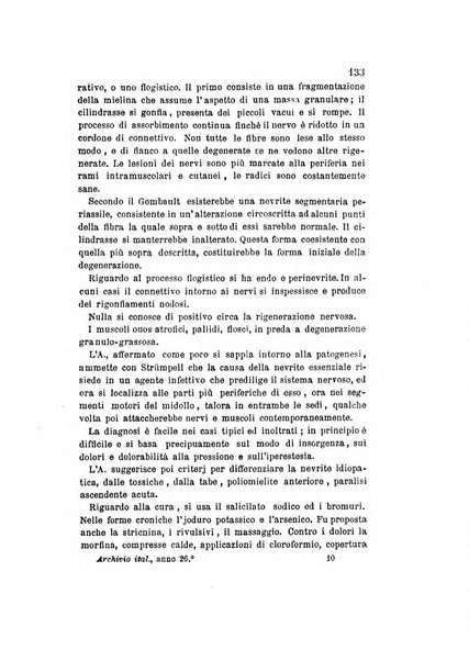 Archivio italiano per le malattie nervose e più particolarmente per le alienazioni mentali organo della Società freniatrica italiana <1874-1891>