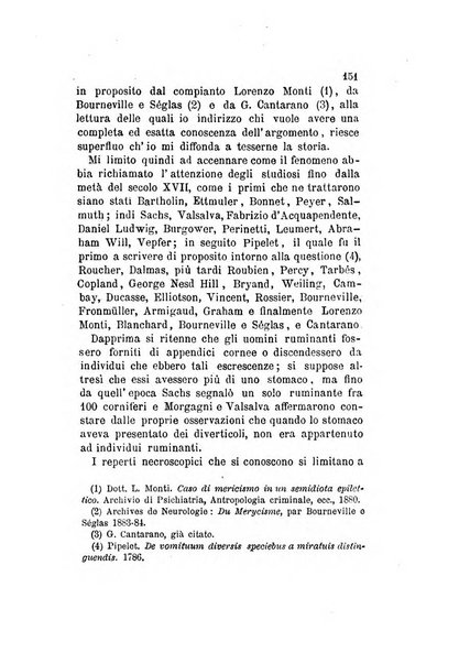 Archivio italiano per le malattie nervose e più particolarmente per le alienazioni mentali organo della Società freniatrica italiana <1874-1891>