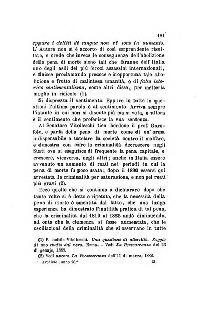 Archivio italiano per le malattie nervose e più particolarmente per le alienazioni mentali organo della Società freniatrica italiana <1874-1891>