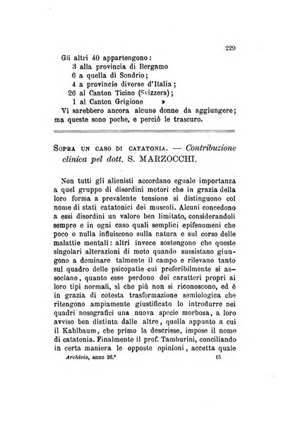 Archivio italiano per le malattie nervose e più particolarmente per le alienazioni mentali organo della Società freniatrica italiana <1874-1891>