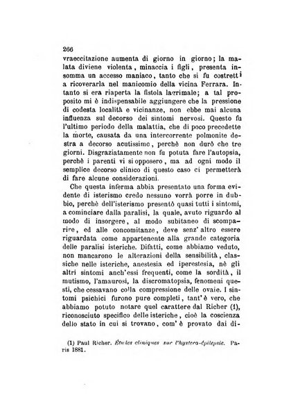 Archivio italiano per le malattie nervose e più particolarmente per le alienazioni mentali organo della Società freniatrica italiana <1874-1891>