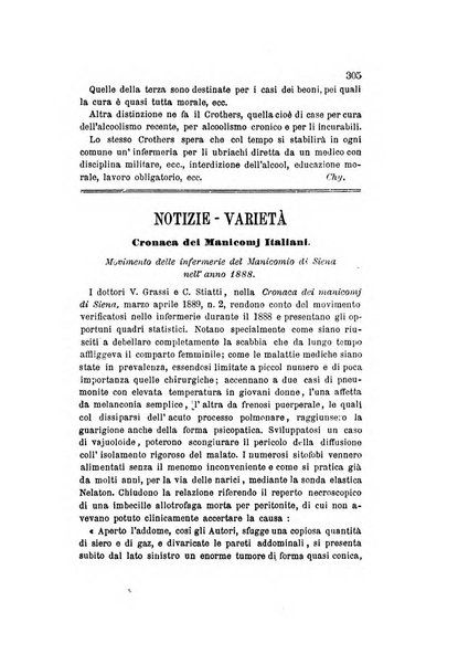 Archivio italiano per le malattie nervose e più particolarmente per le alienazioni mentali organo della Società freniatrica italiana <1874-1891>