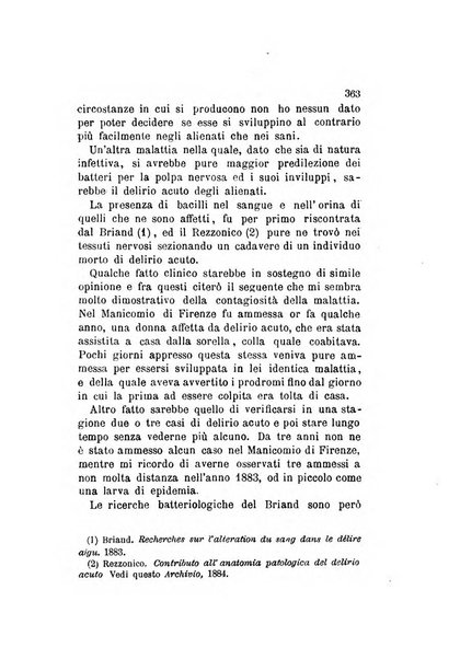 Archivio italiano per le malattie nervose e più particolarmente per le alienazioni mentali organo della Società freniatrica italiana <1874-1891>