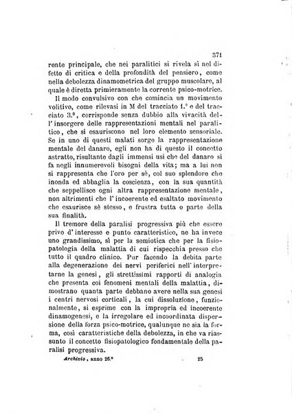 Archivio italiano per le malattie nervose e più particolarmente per le alienazioni mentali organo della Società freniatrica italiana <1874-1891>