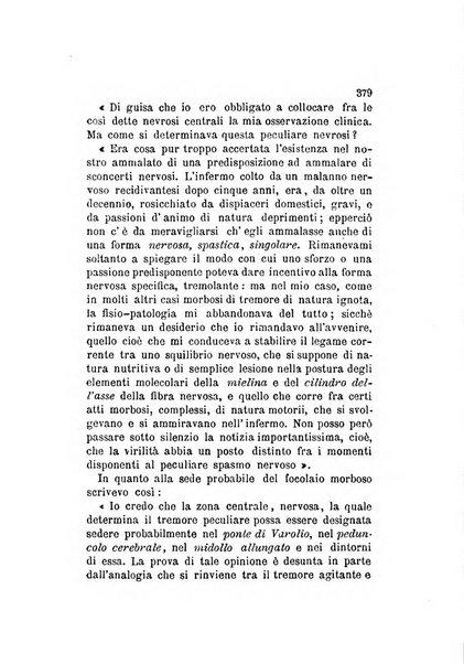 Archivio italiano per le malattie nervose e più particolarmente per le alienazioni mentali organo della Società freniatrica italiana <1874-1891>