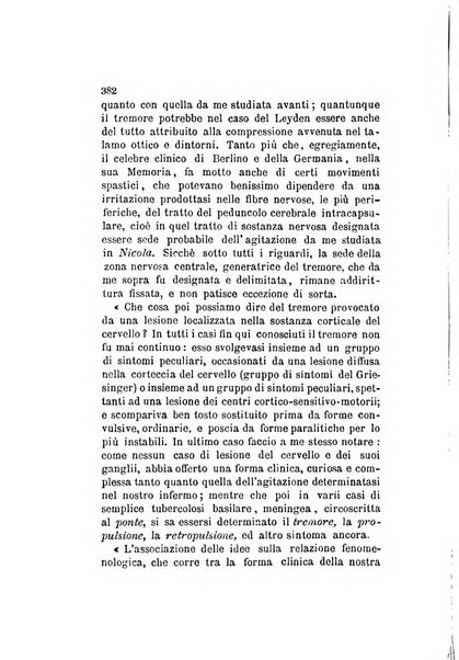 Archivio italiano per le malattie nervose e più particolarmente per le alienazioni mentali organo della Società freniatrica italiana <1874-1891>