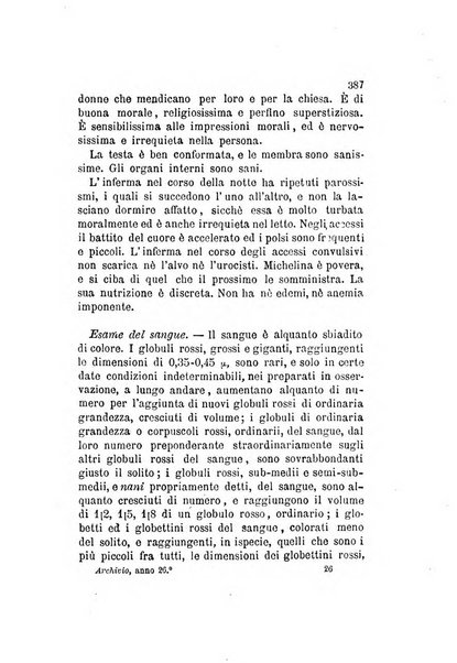 Archivio italiano per le malattie nervose e più particolarmente per le alienazioni mentali organo della Società freniatrica italiana <1874-1891>