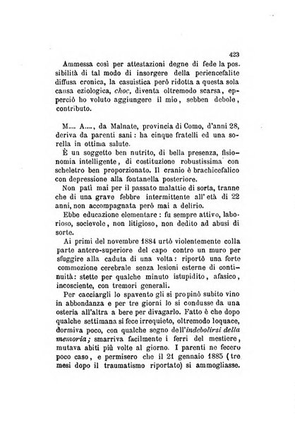 Archivio italiano per le malattie nervose e più particolarmente per le alienazioni mentali organo della Società freniatrica italiana <1874-1891>