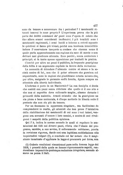 Archivio italiano per le malattie nervose e più particolarmente per le alienazioni mentali organo della Società freniatrica italiana <1874-1891>