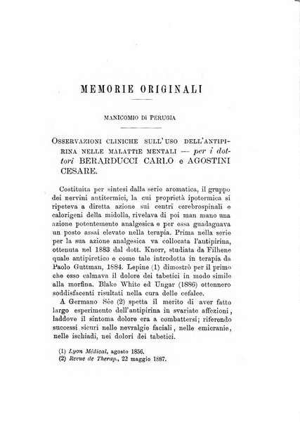 Archivio italiano per le malattie nervose e più particolarmente per le alienazioni mentali organo della Società freniatrica italiana <1874-1891>