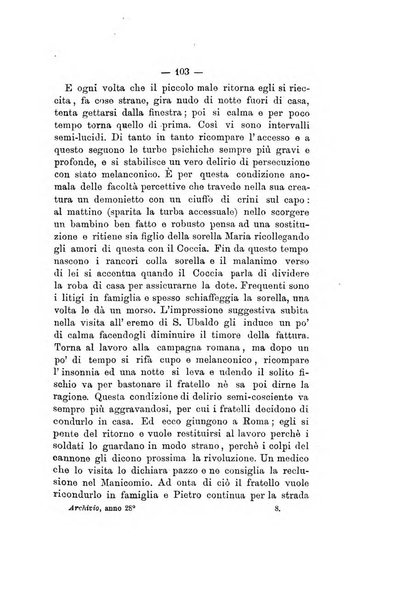 Archivio italiano per le malattie nervose e più particolarmente per le alienazioni mentali organo della Società freniatrica italiana <1874-1891>