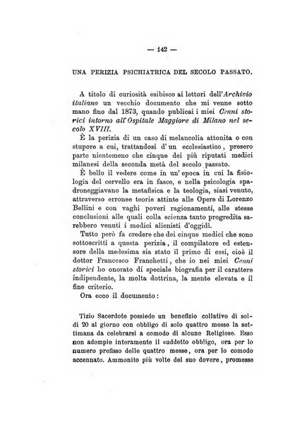 Archivio italiano per le malattie nervose e più particolarmente per le alienazioni mentali organo della Società freniatrica italiana <1874-1891>