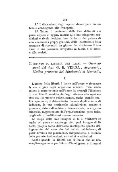 Archivio italiano per le malattie nervose e più particolarmente per le alienazioni mentali organo della Società freniatrica italiana <1874-1891>