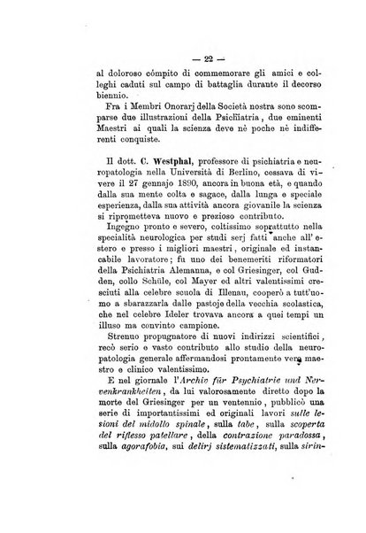 Archivio italiano per le malattie nervose e più particolarmente per le alienazioni mentali organo della Società freniatrica italiana <1874-1891>