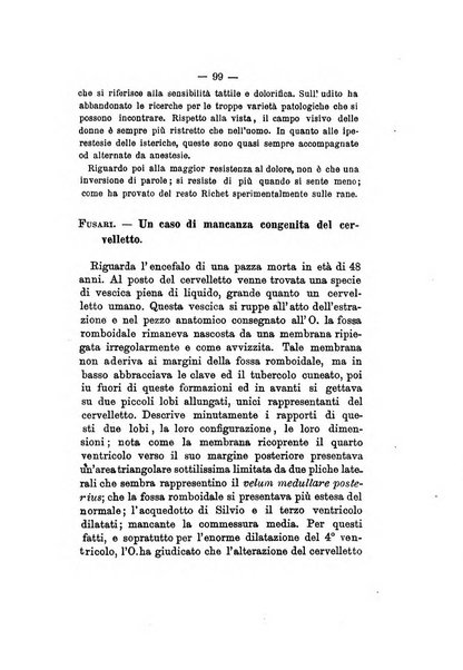 Archivio italiano per le malattie nervose e più particolarmente per le alienazioni mentali organo della Società freniatrica italiana <1874-1891>