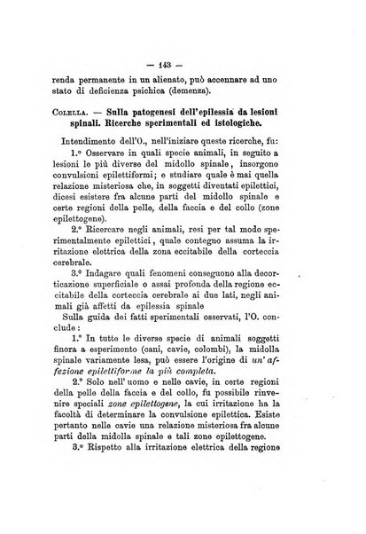 Archivio italiano per le malattie nervose e più particolarmente per le alienazioni mentali organo della Società freniatrica italiana <1874-1891>