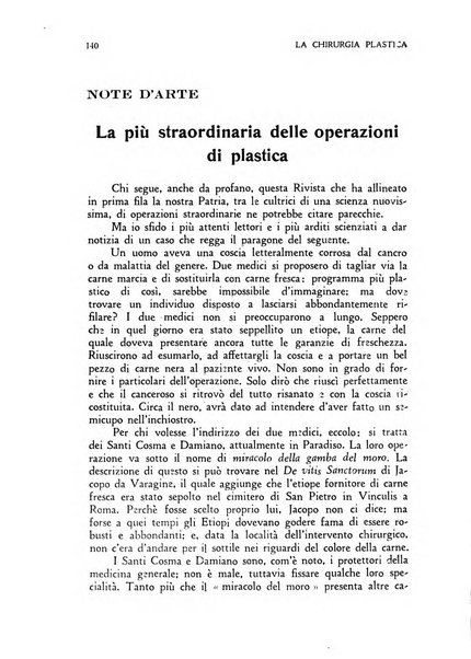 La chirurgia plastica rivista della Societa italiana di chirurgia riparatrice plastica ed estetica