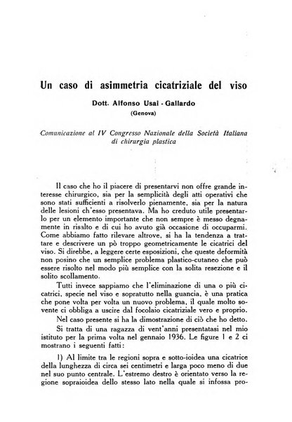 La chirurgia plastica rivista della Societa italiana di chirurgia riparatrice plastica ed estetica