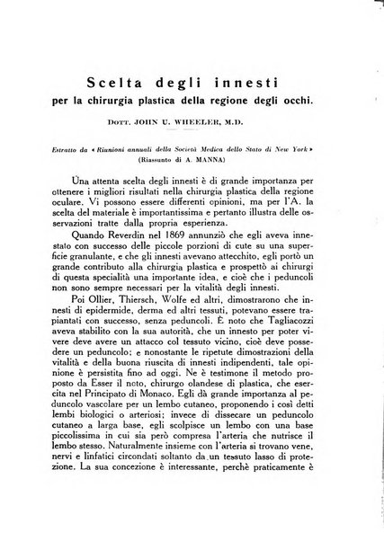 La chirurgia plastica rivista della Societa italiana di chirurgia riparatrice plastica ed estetica